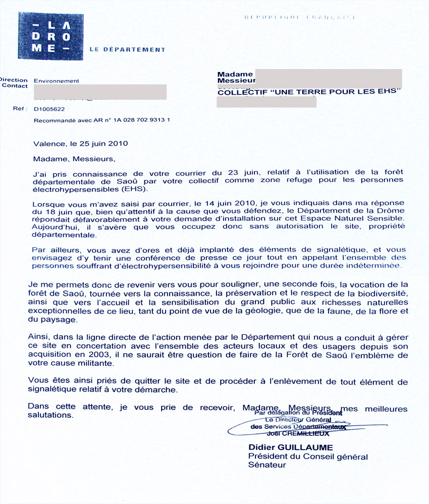 Lettre_Didier_Guillaume_Collectif_Une_Terre_pour_les_EHS_25_06_2010 copie